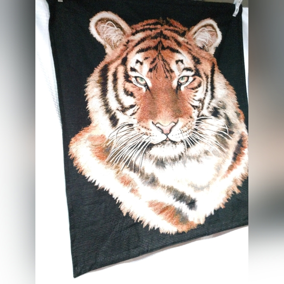 Tiger Tapestry Wall Hanging Manual Woodworkers & Weavers NC USA - Picture 4 of 10